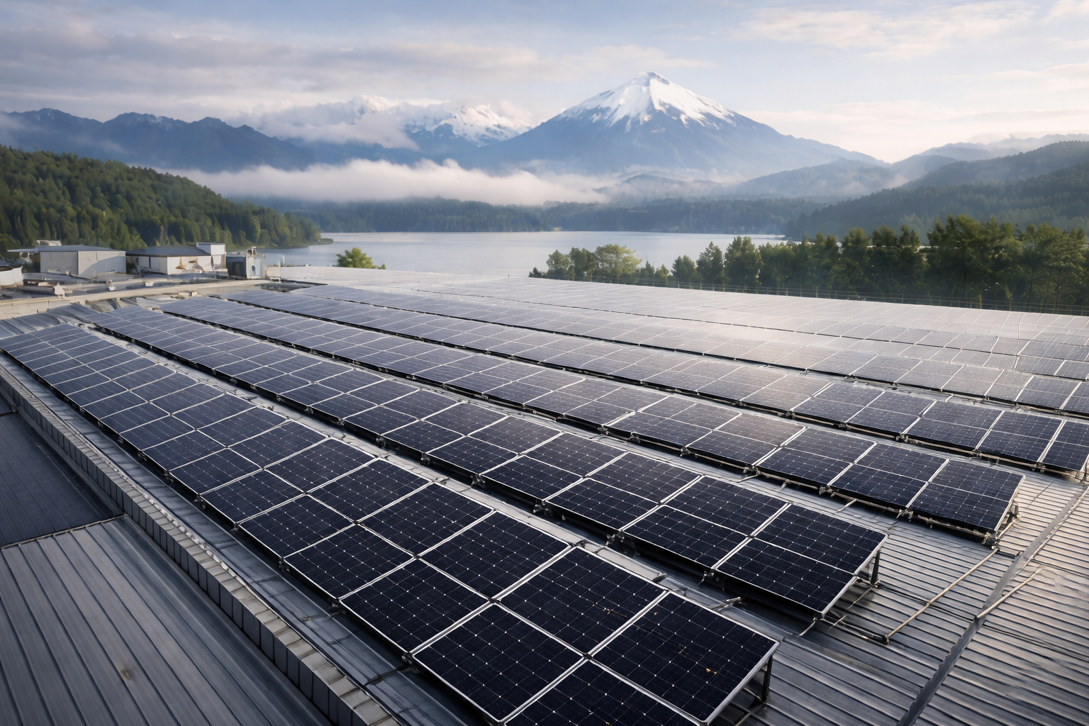 paneles solares sur de chile Futuristic AI Technology